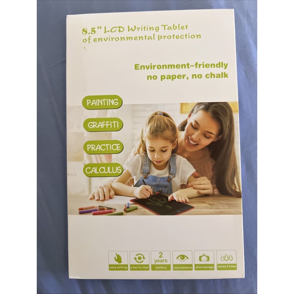 NEW IN BOX 6.5" LCD kid Writing drawing Tablet rechargeable portable compact